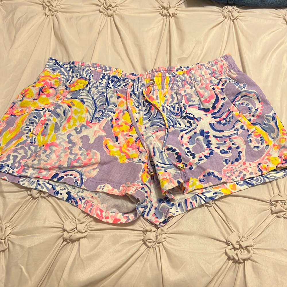 Lilly Pulitzer linen shorts